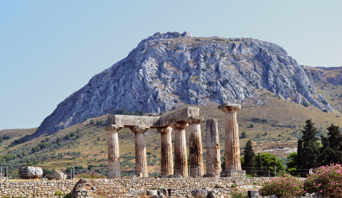 Temple of Apollo Ancient Corinth