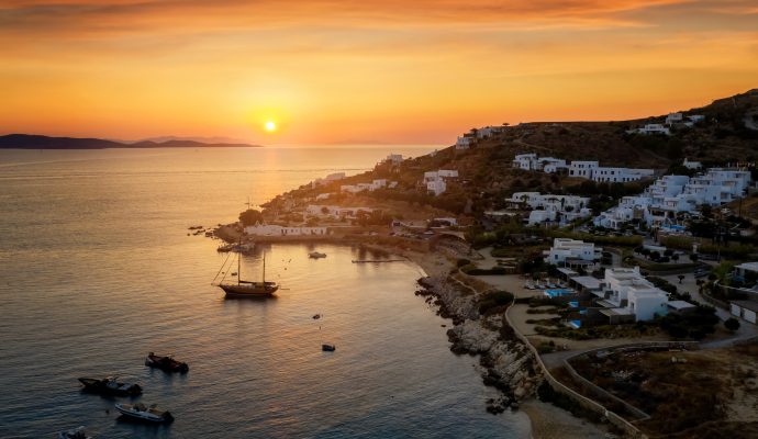 The,Bay,Of,Agios,Ioannis,On,The,Island,Of,Mykonos