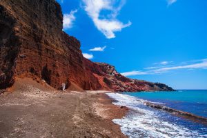 red beach